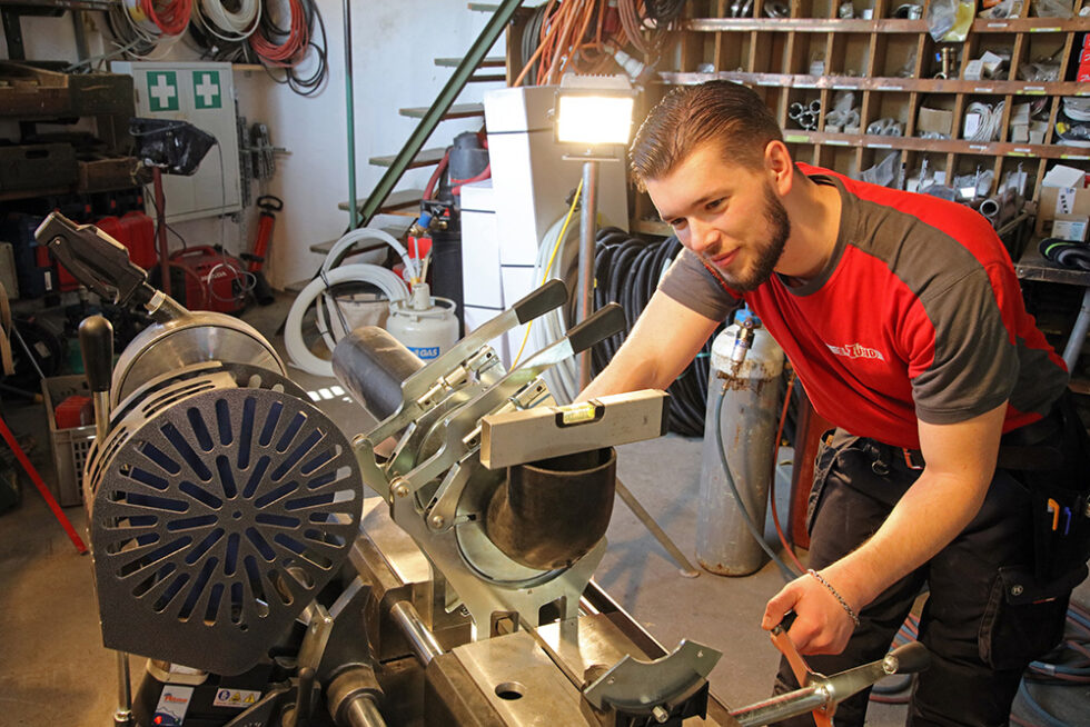 Work PE-Schweissen 1